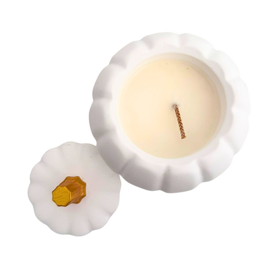 Bougie citrouille