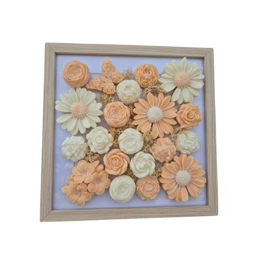 Petit cadre parfumé orange