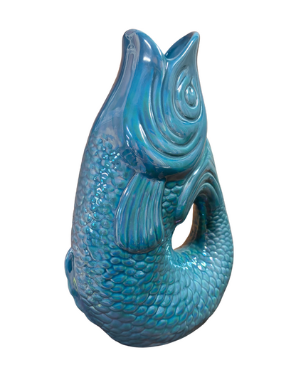 Carafe Glouglou bleu nacré