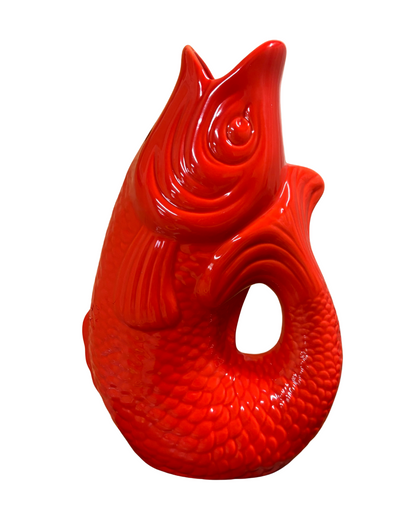 Carafe Glouglou rouge/orange