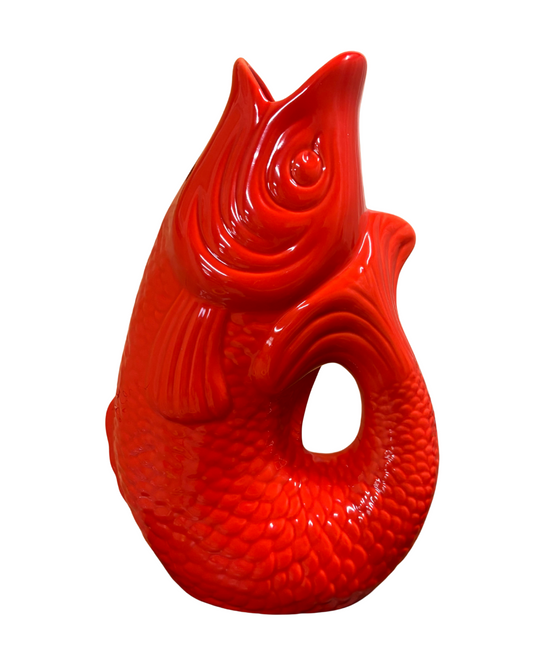 Carafe Glouglou rouge/orange
