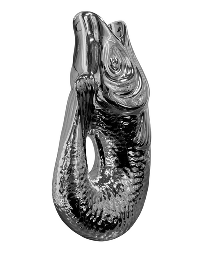 Carafe Glouglou argenté