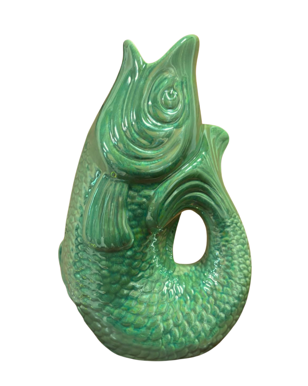 Carafe Glouglou vert nacré