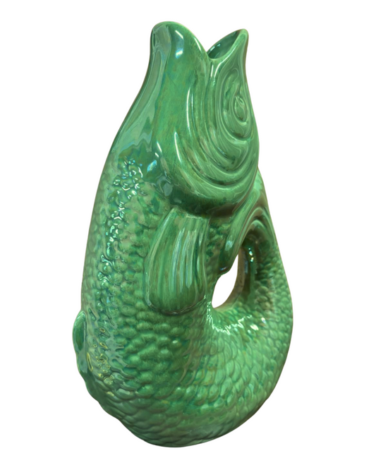 Carafe Glouglou vert nacré