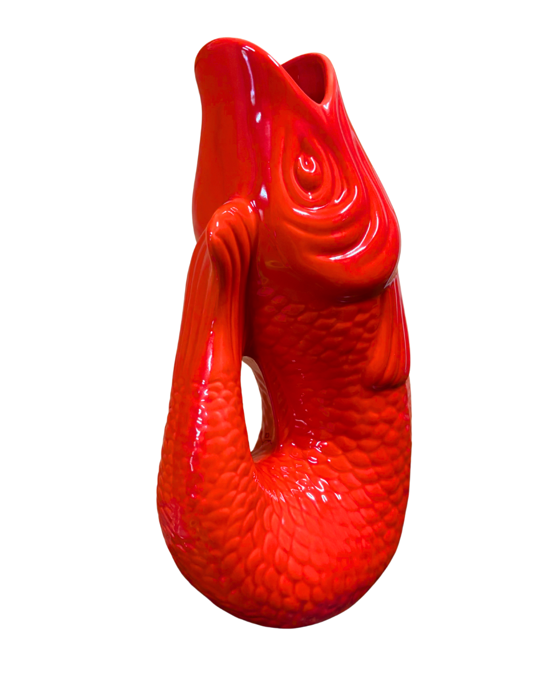 Carafe Glouglou rouge/orange