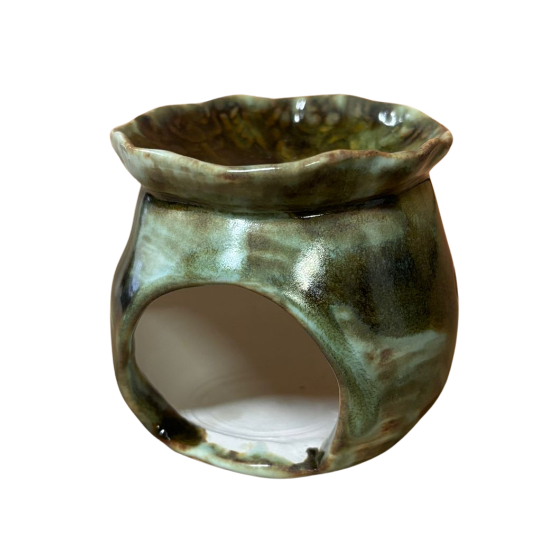 Brûleur vert marbré