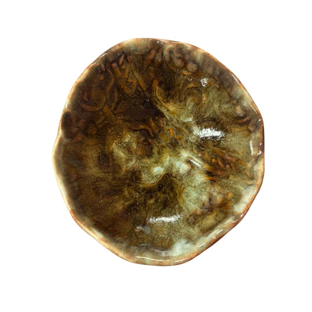 Brûleur vert marbré