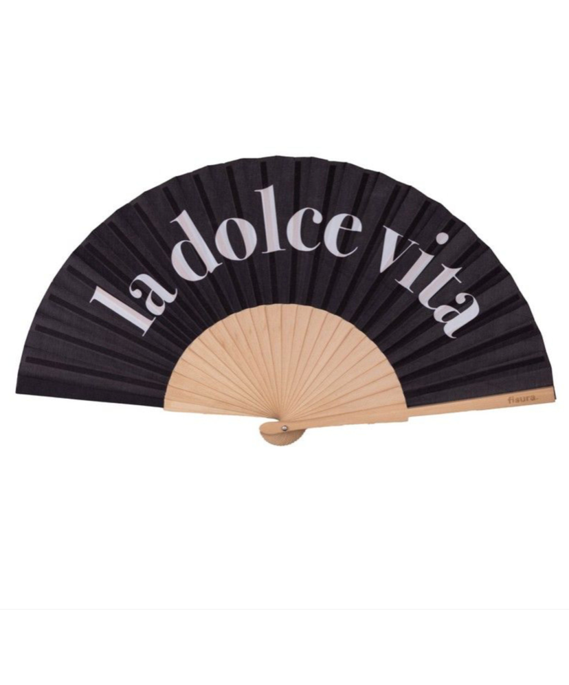 Éventail "La dolce vita"