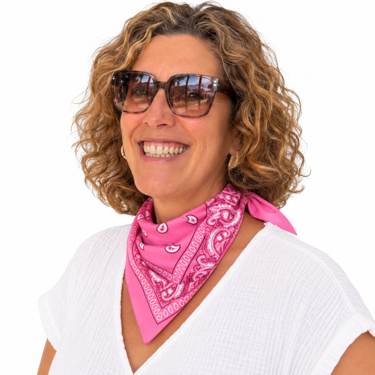 Bandana Octobre Rose