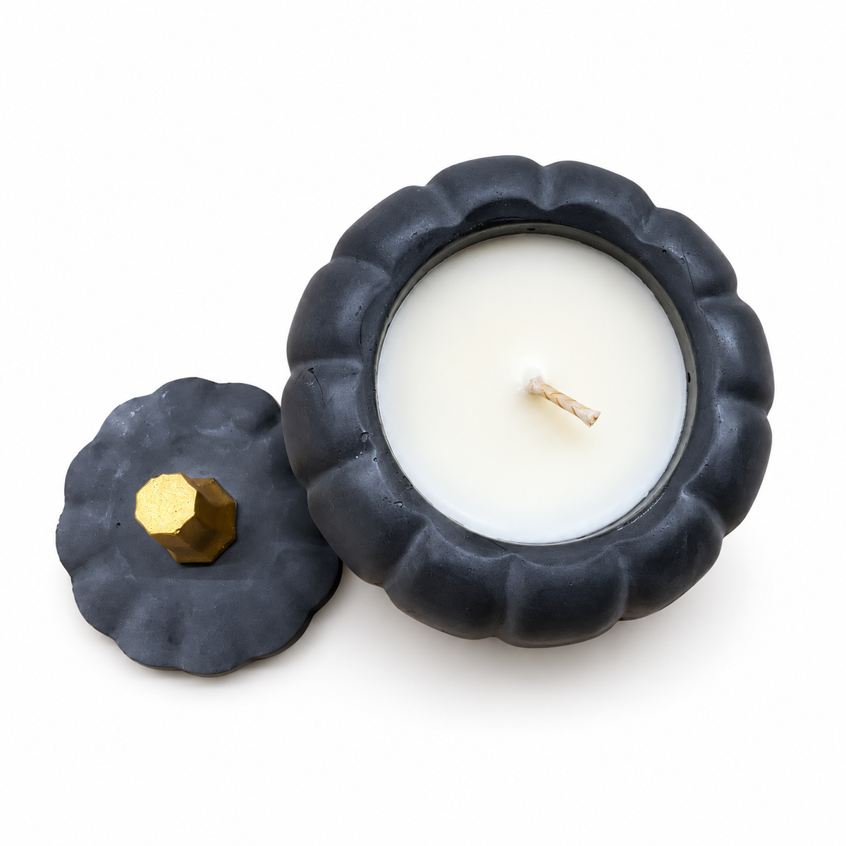 Bougie citrouille