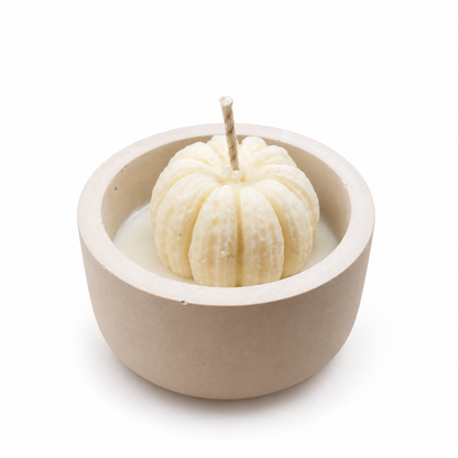 Mini bougie citrouille