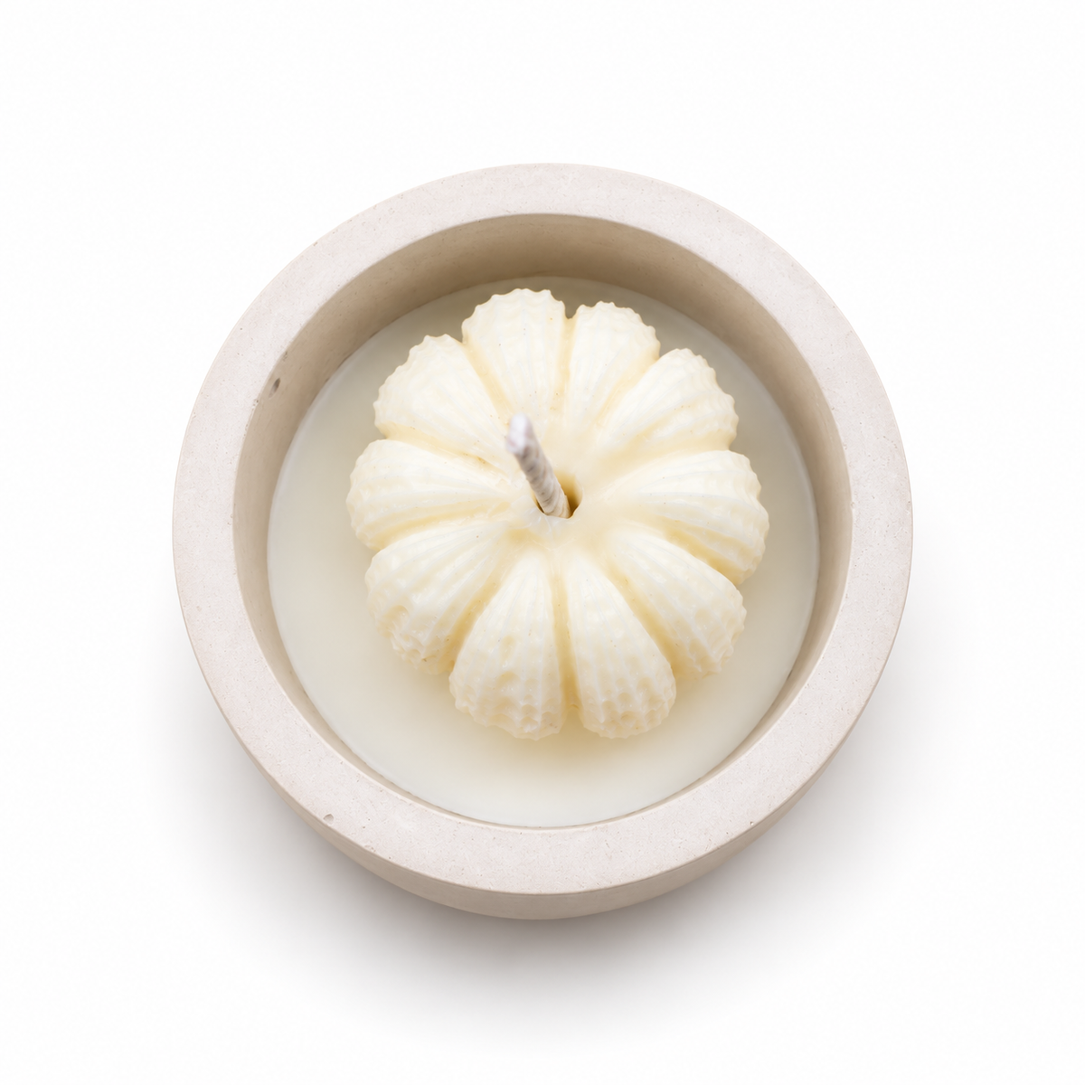 Mini bougie citrouille