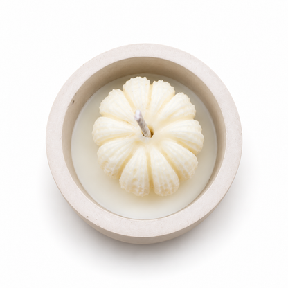 Mini bougie citrouille
