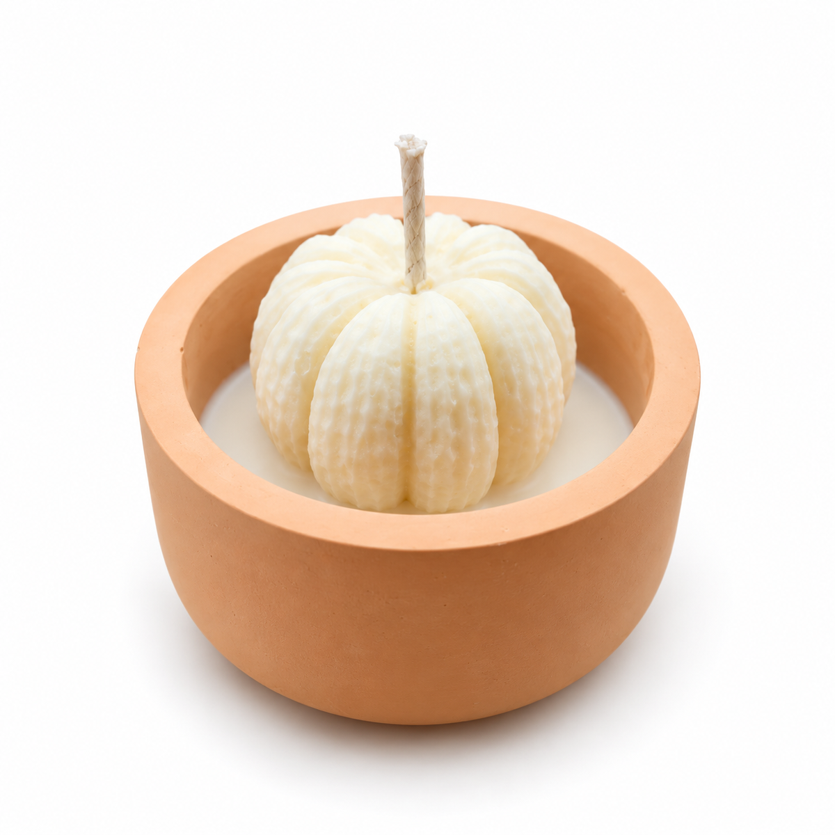 Mini bougie citrouille