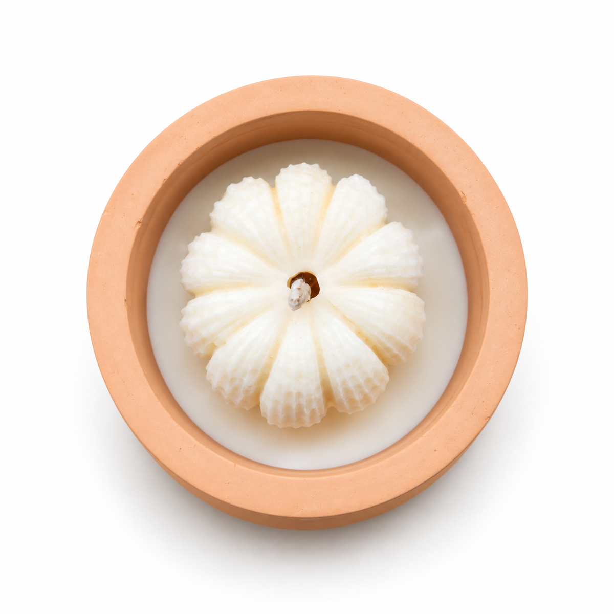 Mini bougie citrouille