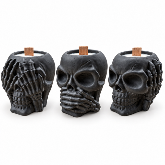Les trois sages d’Halloween noir