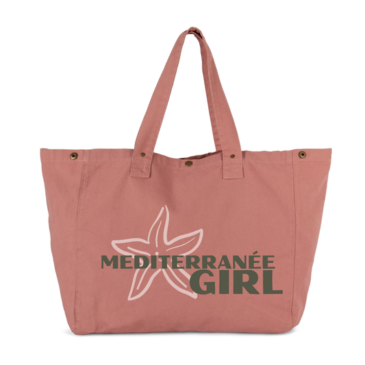 Sac XXL "Méditerranée girl"